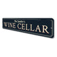 Family Wine Cellar Sign