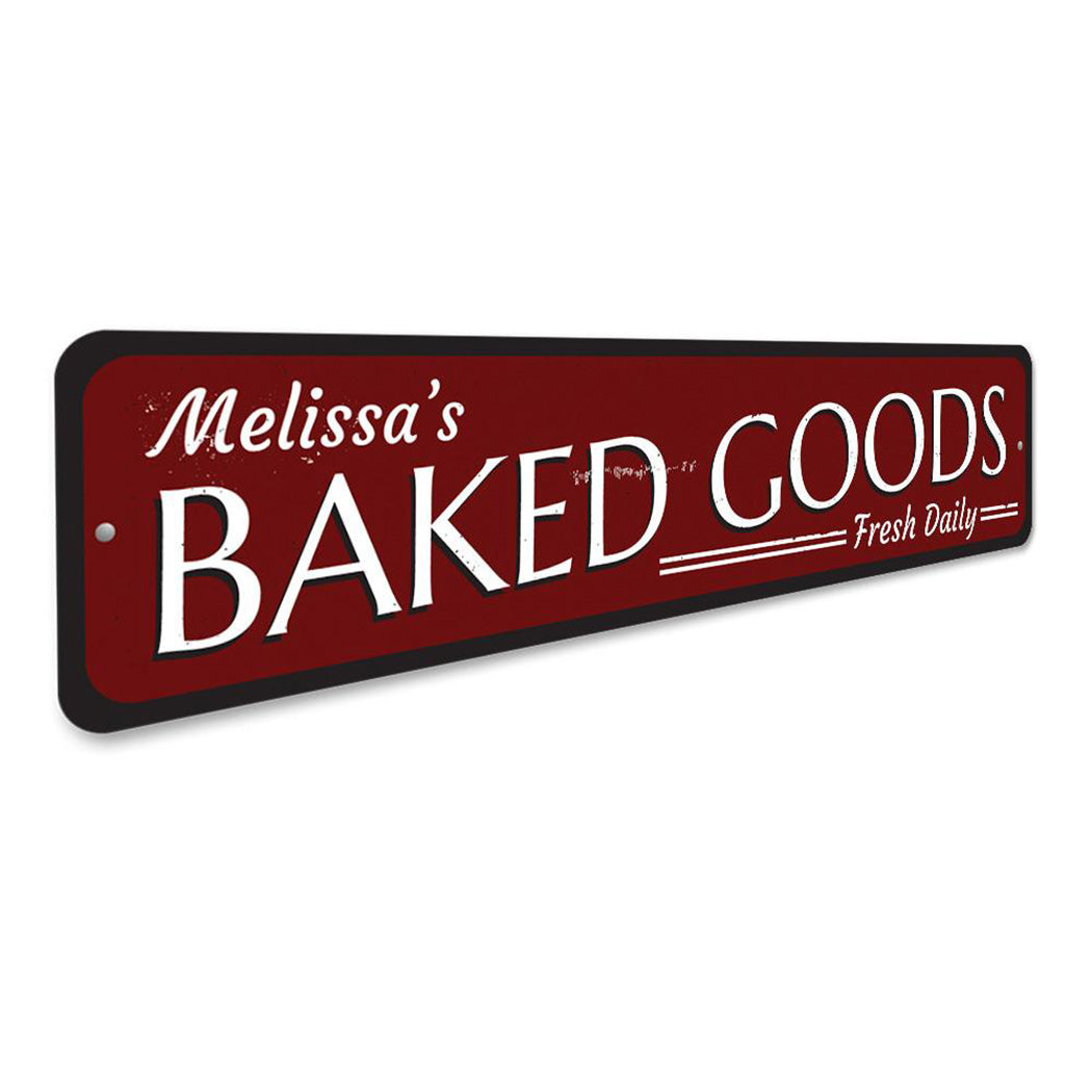 Fresh Daily Baked Goods Sign