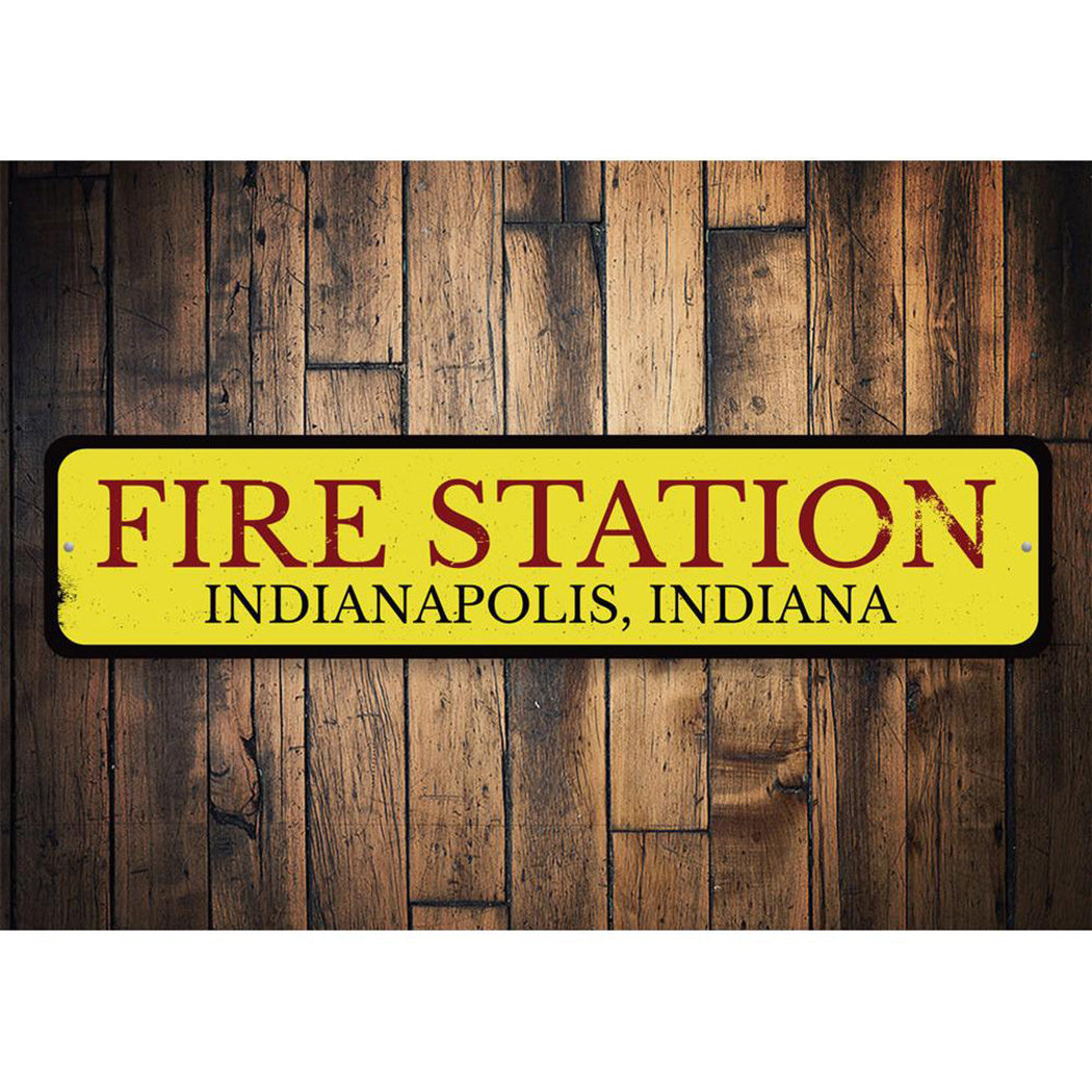 Fire Station Sign