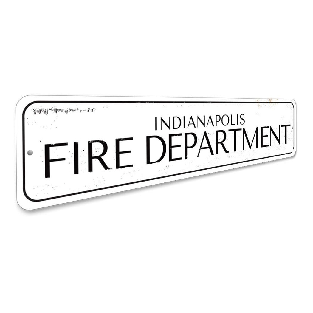 Fire Department Key Sign Fire Department Sign – Lizton Sign Shop Wholesale