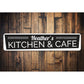Kitchen and Cafe Sign