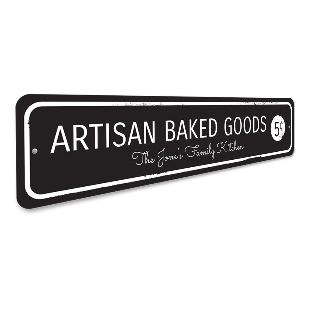 Artisan Baked Goods Sign
