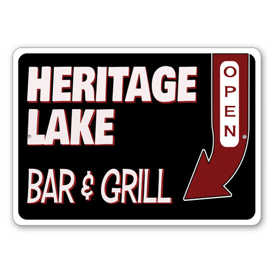 Lakeside Bar & Grill Sign