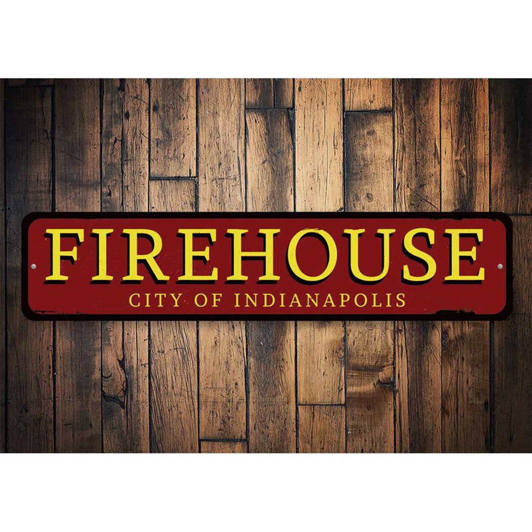 Firehouse City Sign