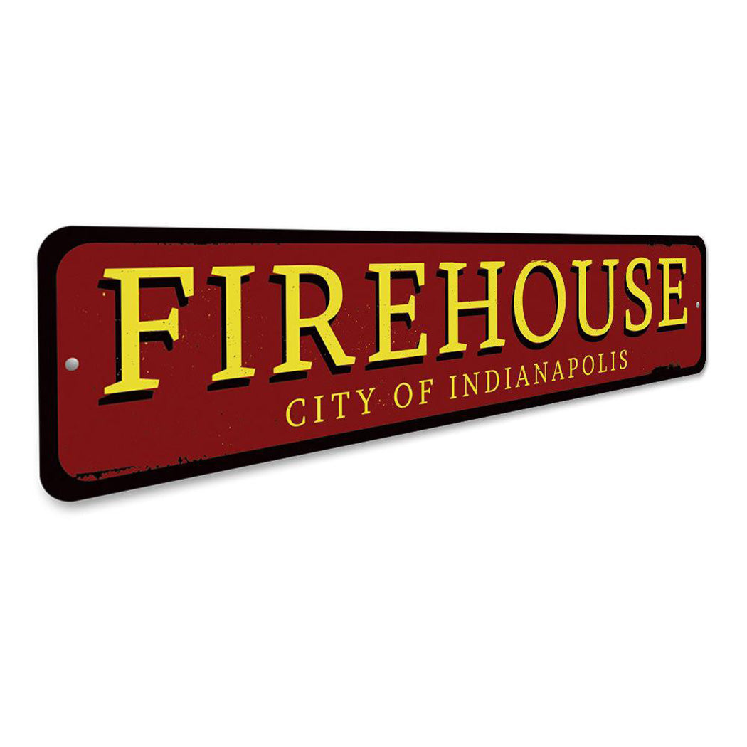 Firehouse City Sign