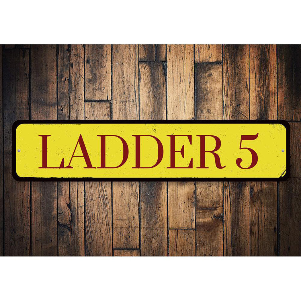 Ladder Number Sign