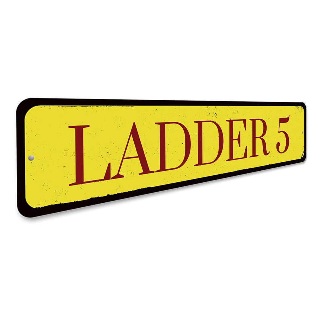 Ladder Number Sign