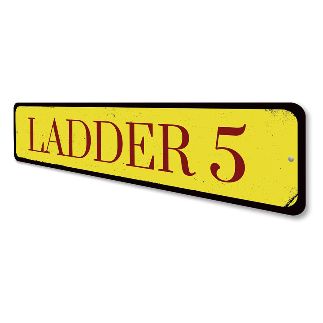 Ladder Number Sign