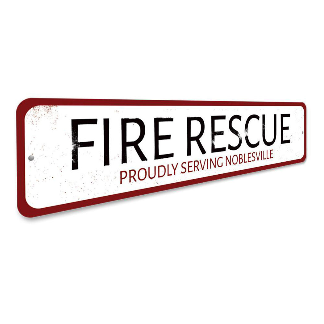 Fire Rescue Pride Sign