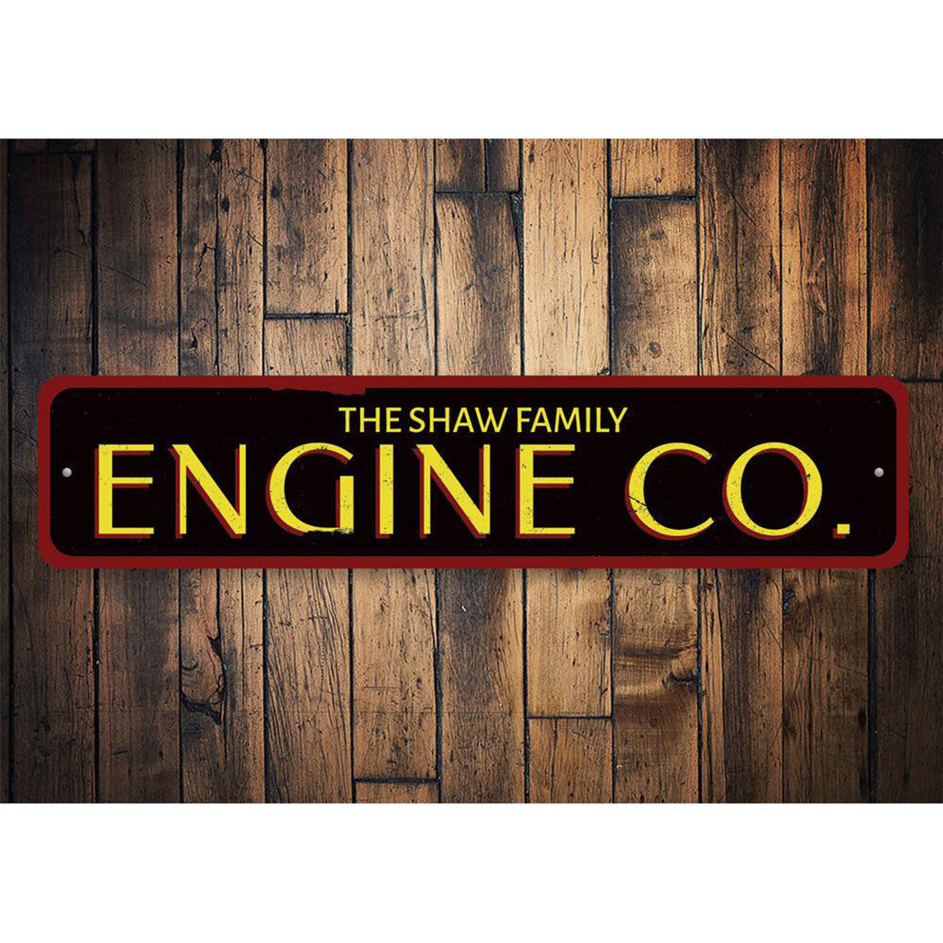 Engine Company Sign