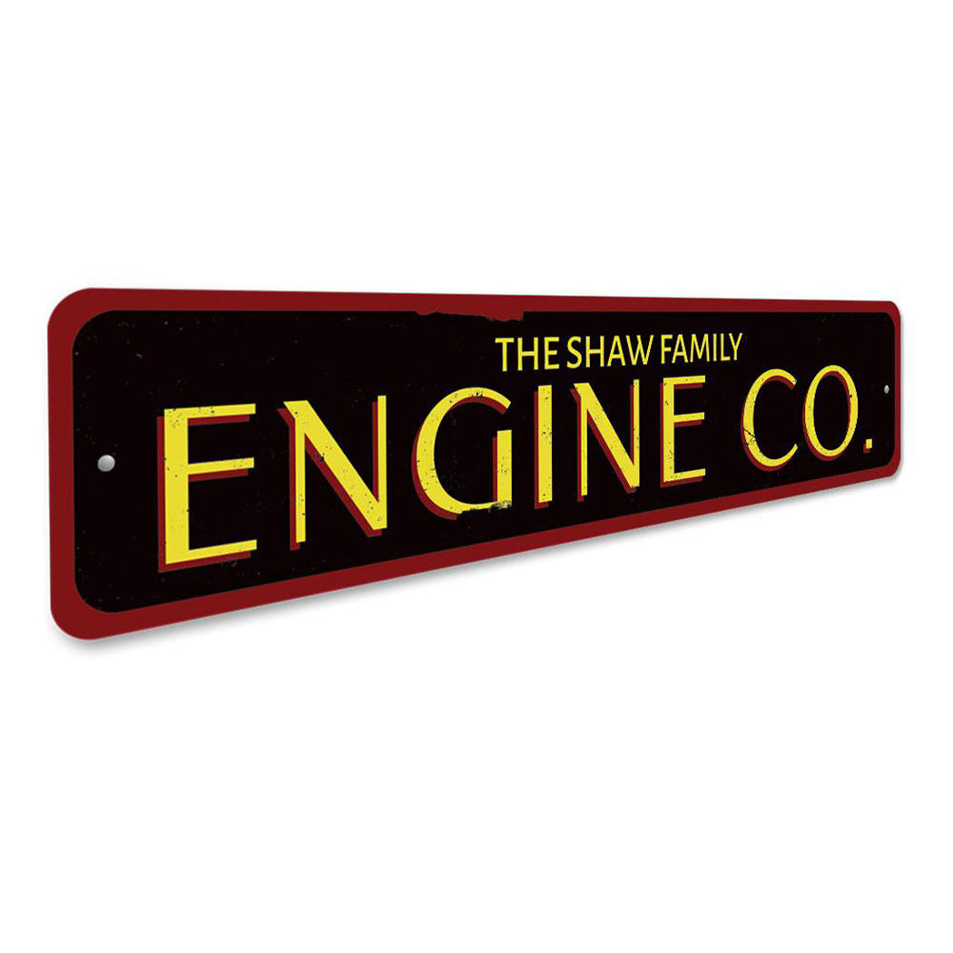 Engine Company Sign