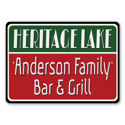 Lakeside Bar and Grill Sign