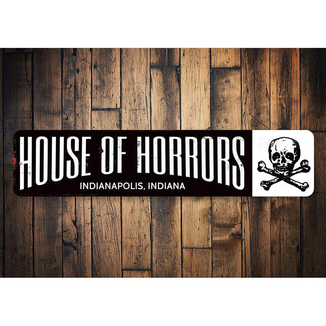 House of Horrors Sign