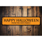 Happy Halloween Family Sign