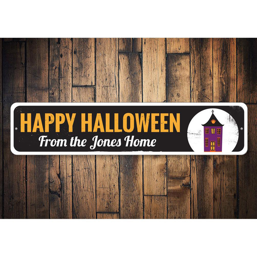 Spooky Haunted House Sign