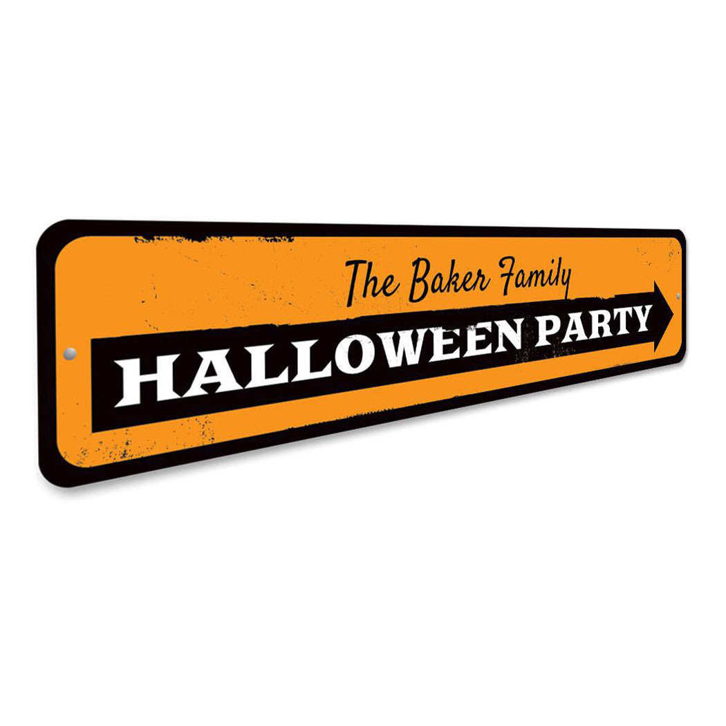 Halloween Party Sign