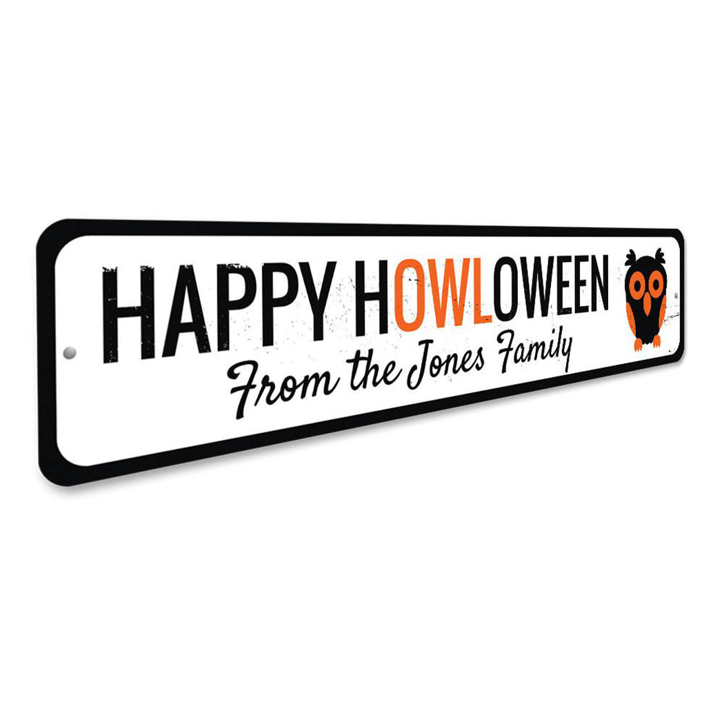 Happy HOWLoween Sign