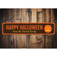 Jack-O-Lantern Halloween Sign