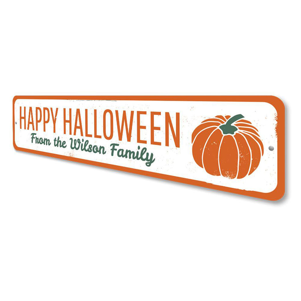 Pumpkin Halloween Sign