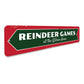 Reindeer Games Sign