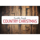 Country Christmas Sign