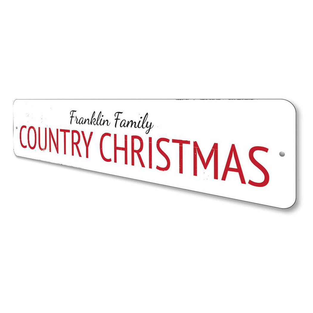Country Christmas Sign