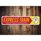 Express Train Sign