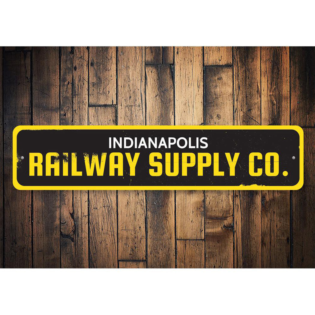 Railway Supply Company Sign
