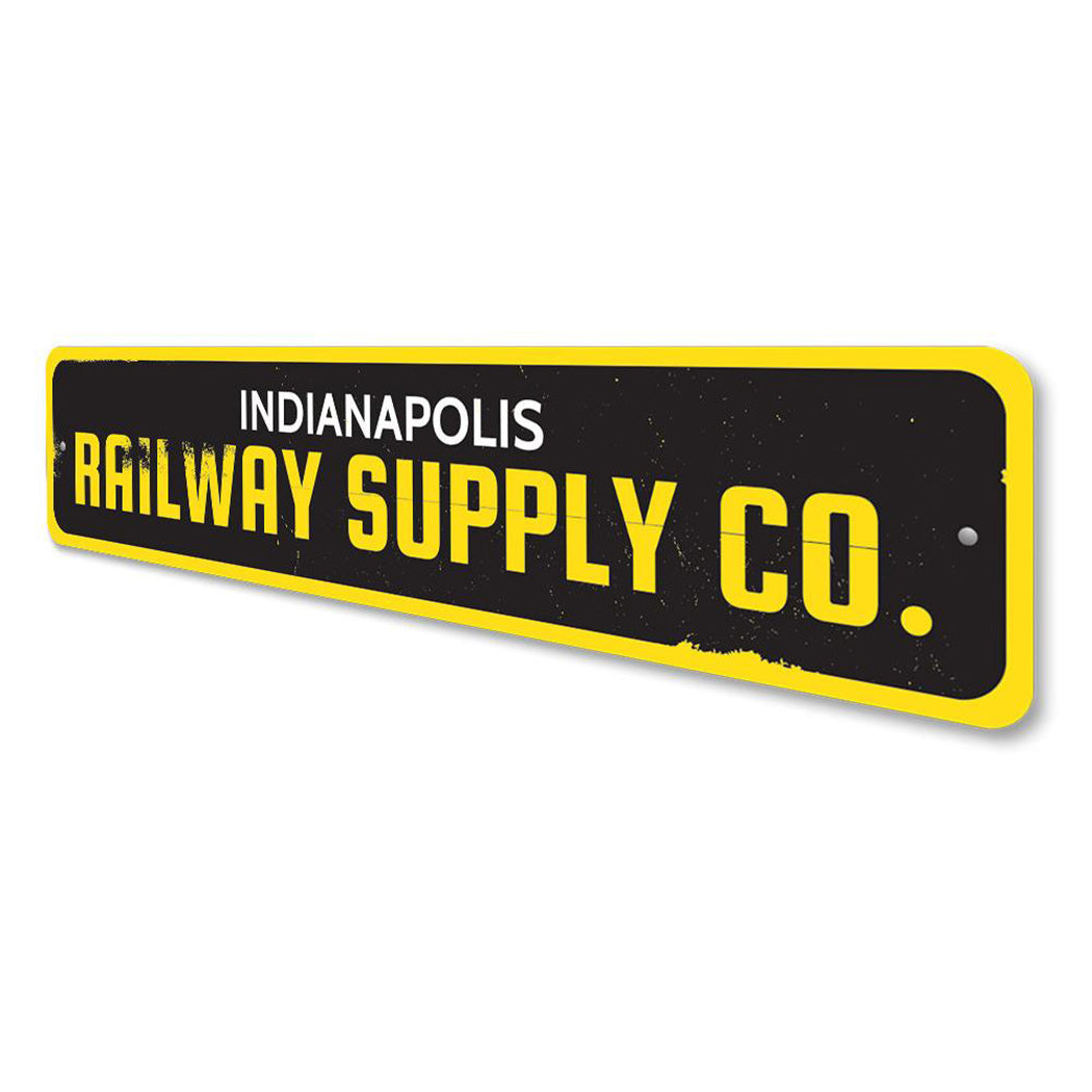 Railway Supply Company Sign