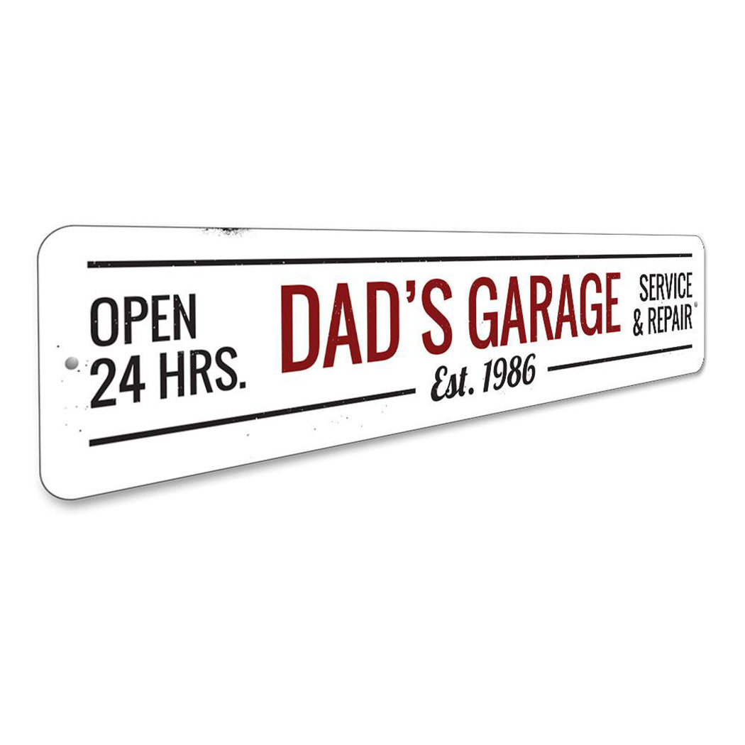 Dads Garage Sign