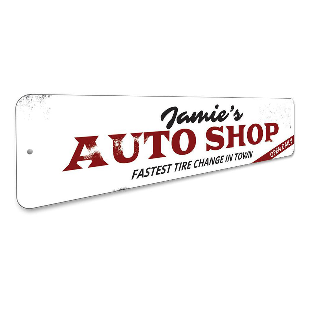 Auto Shop Sign