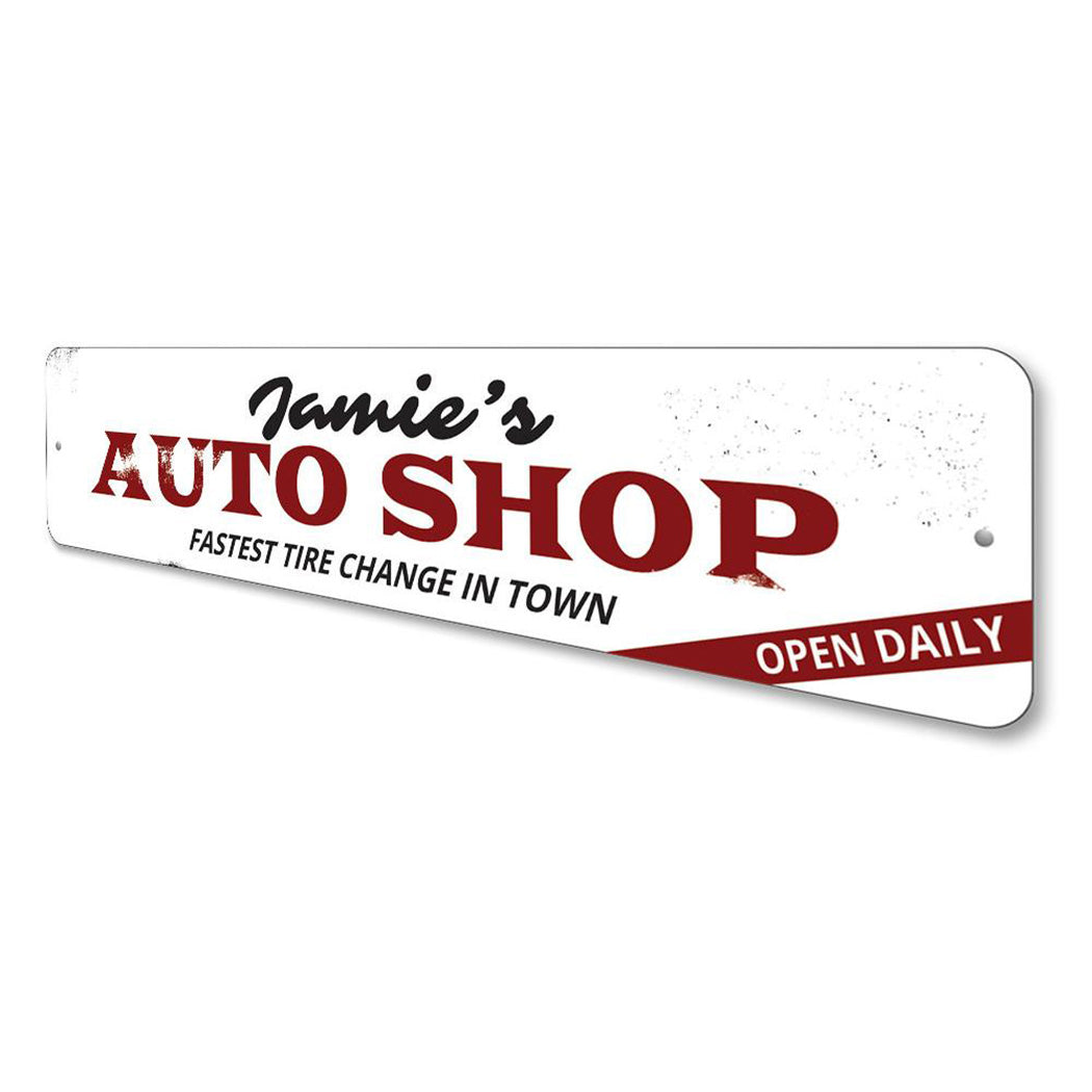 Auto Shop Sign