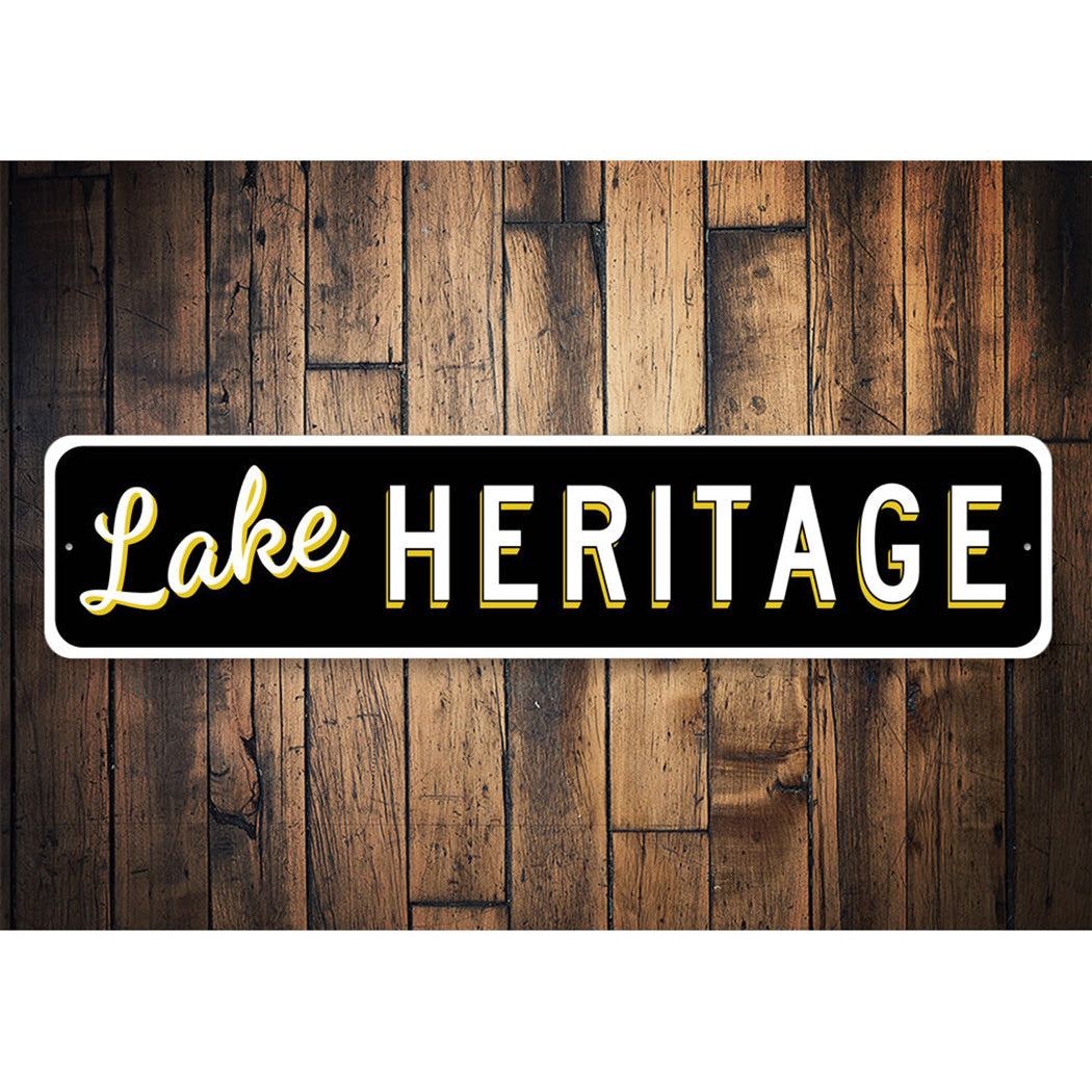 Custom Lake Novelty Sign