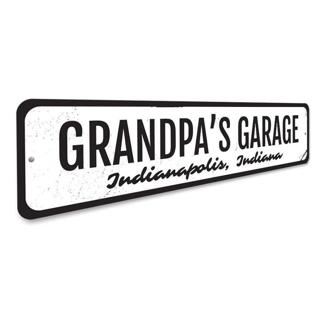 Grandpas Garage Sign