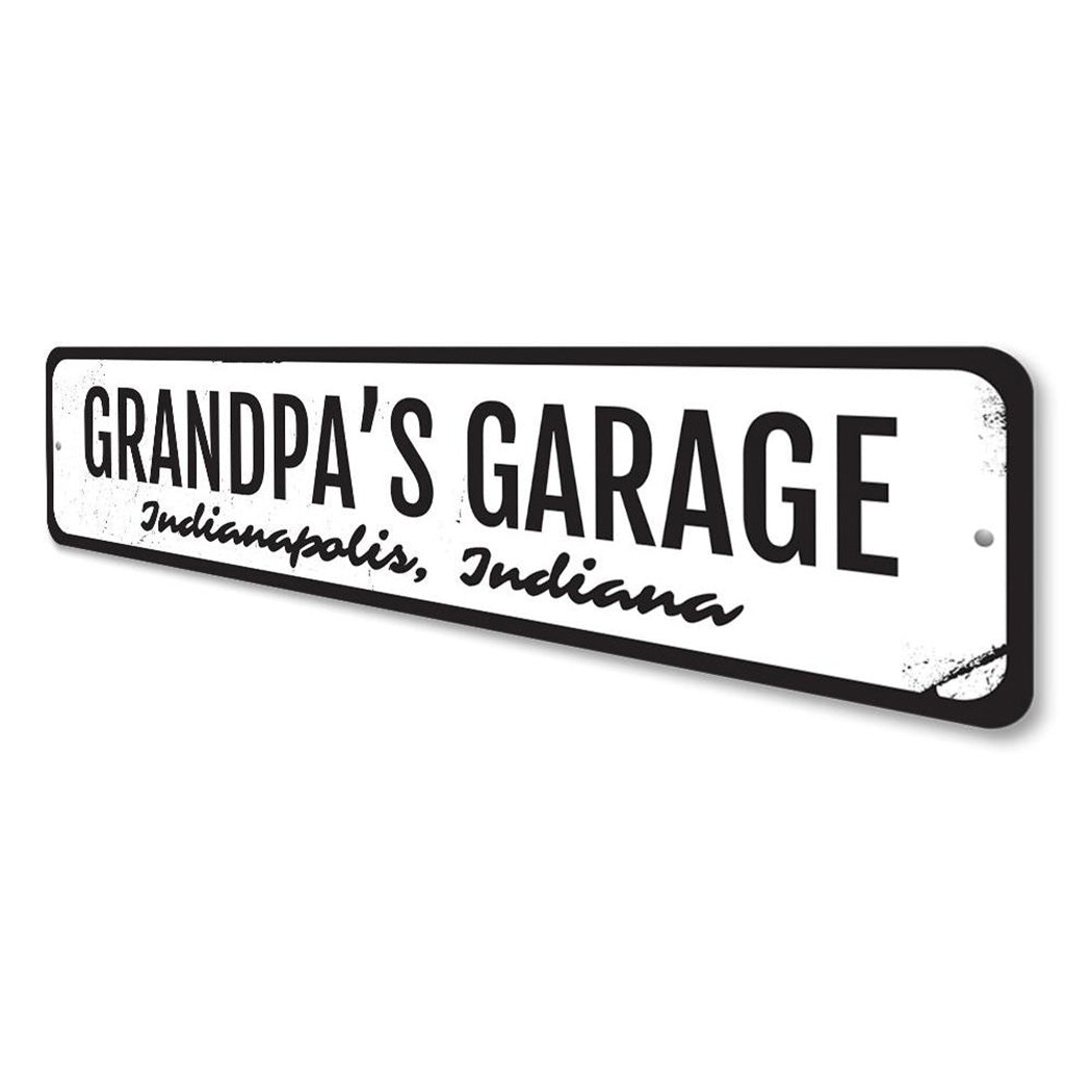 Grandpas Garage Sign