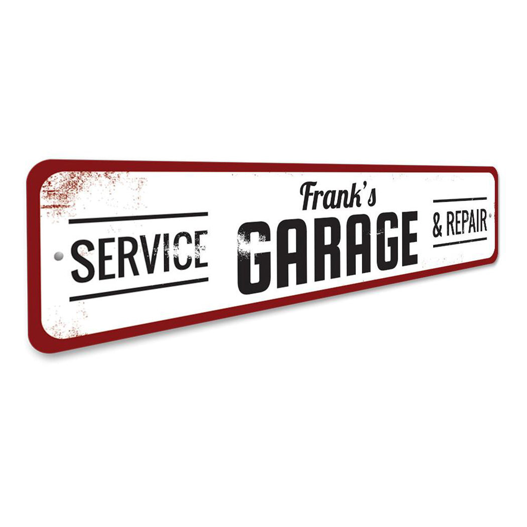 Garage Service & Repair Sign