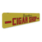 Cigar Shop Arrow Sign