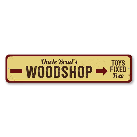 Woodshop Sign