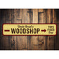 Woodshop Sign