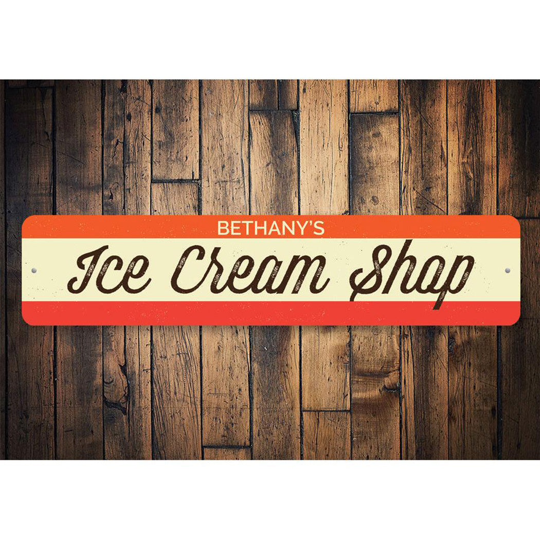 Ice Cream Shop Sign