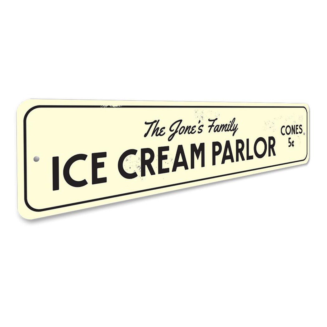 Ice Cream Parlor Sign