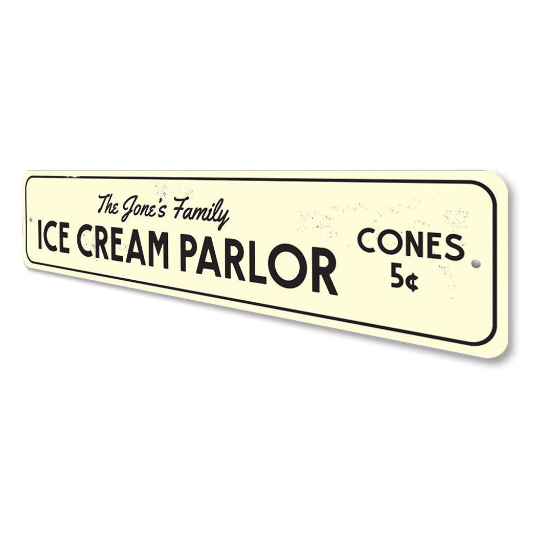 Ice Cream Parlor Sign