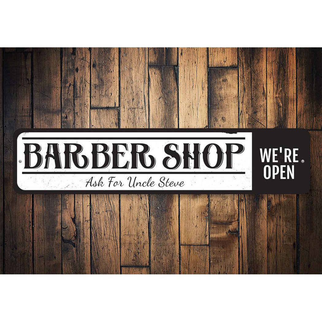 Vintage Barber Shop Sign