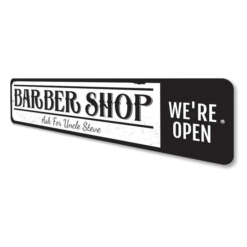 Vintage Barber Shop Sign