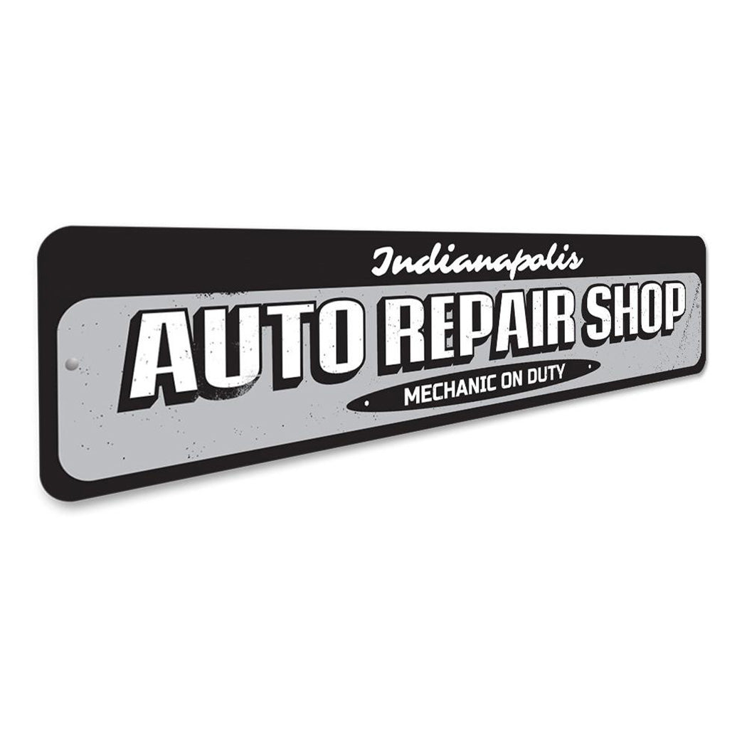 Auto Repair Shop Sign