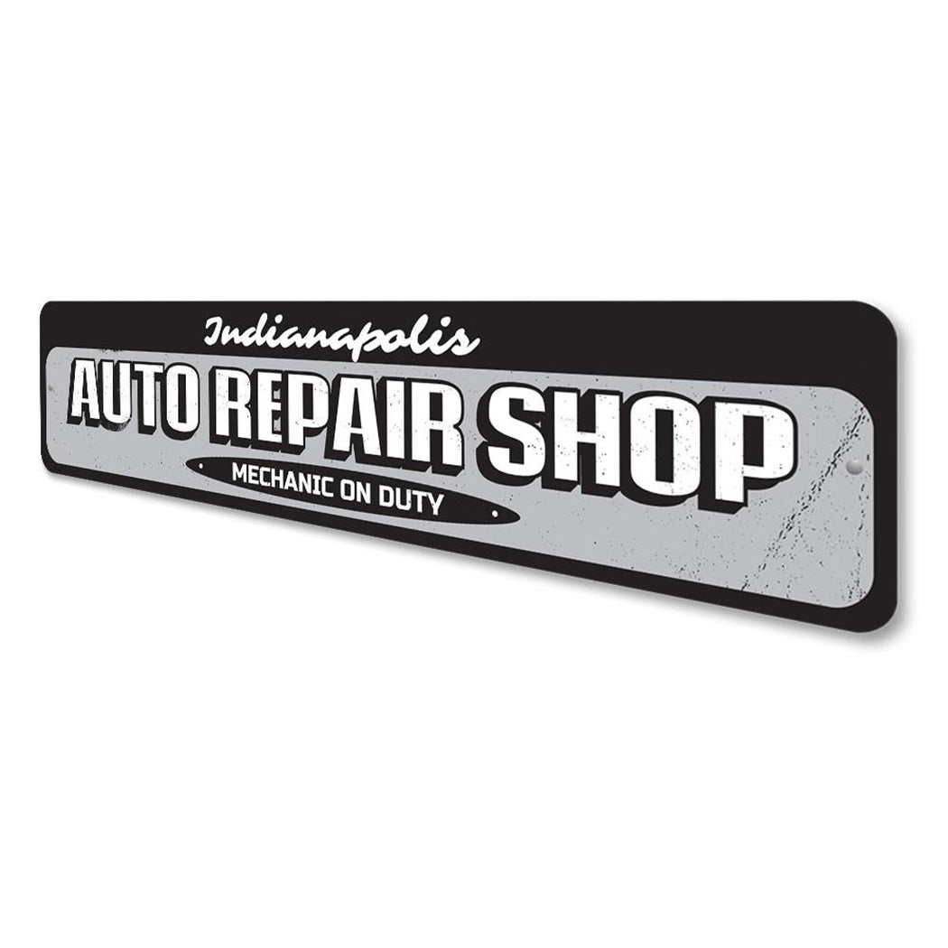 Auto Repair Shop Sign