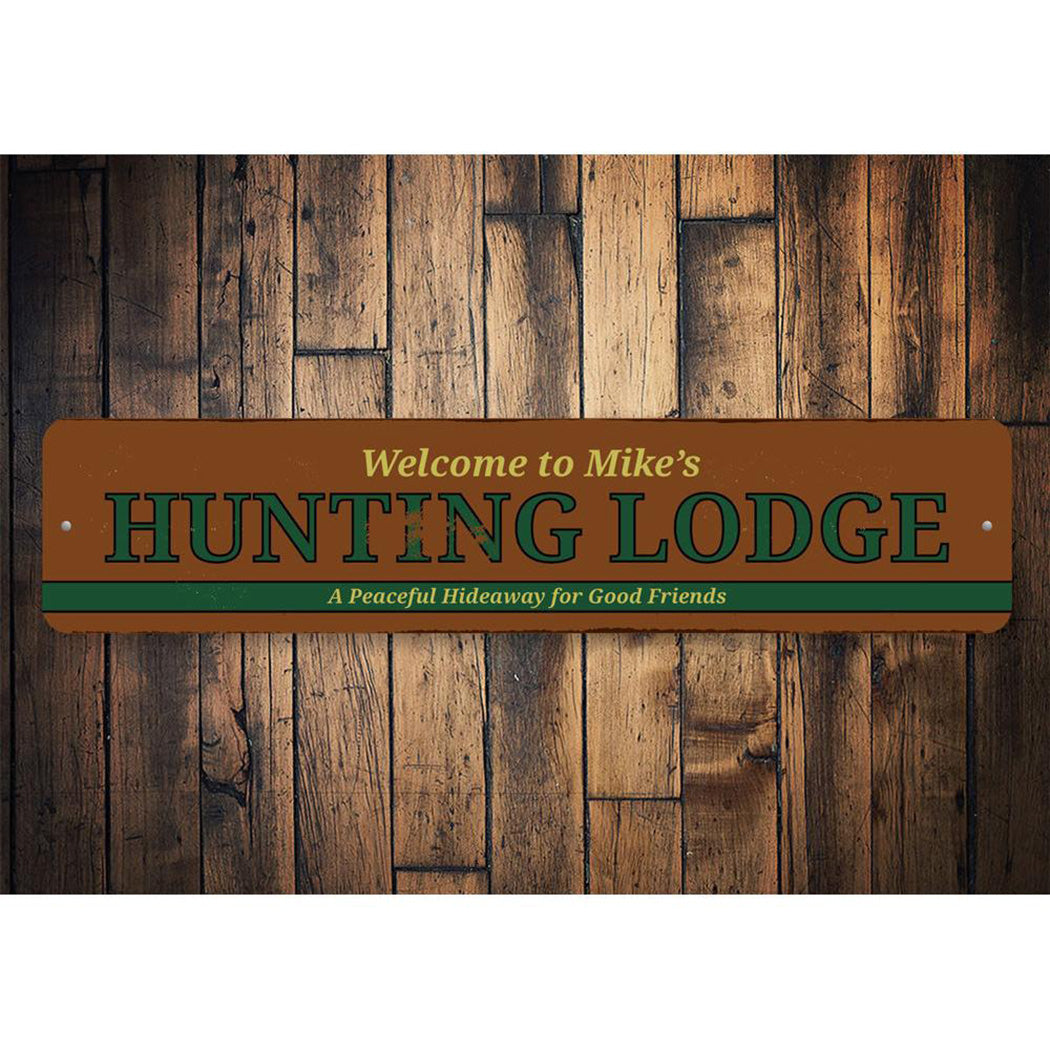 Hunting Lodge Sign