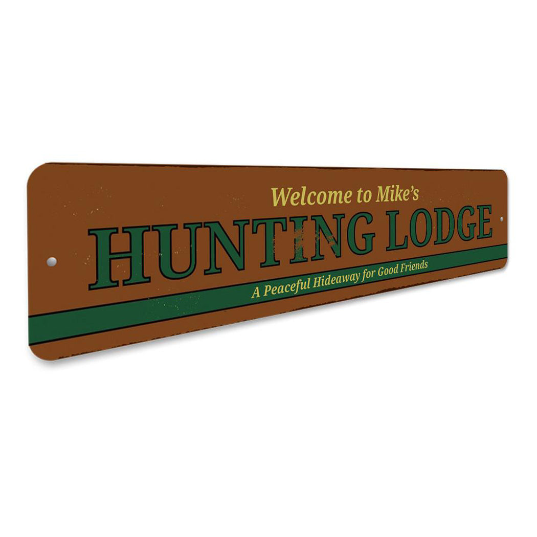 Hunting Lodge Sign