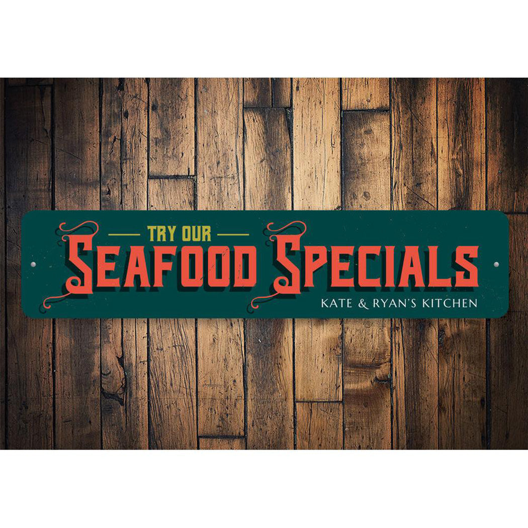 Seafood Specials Sign