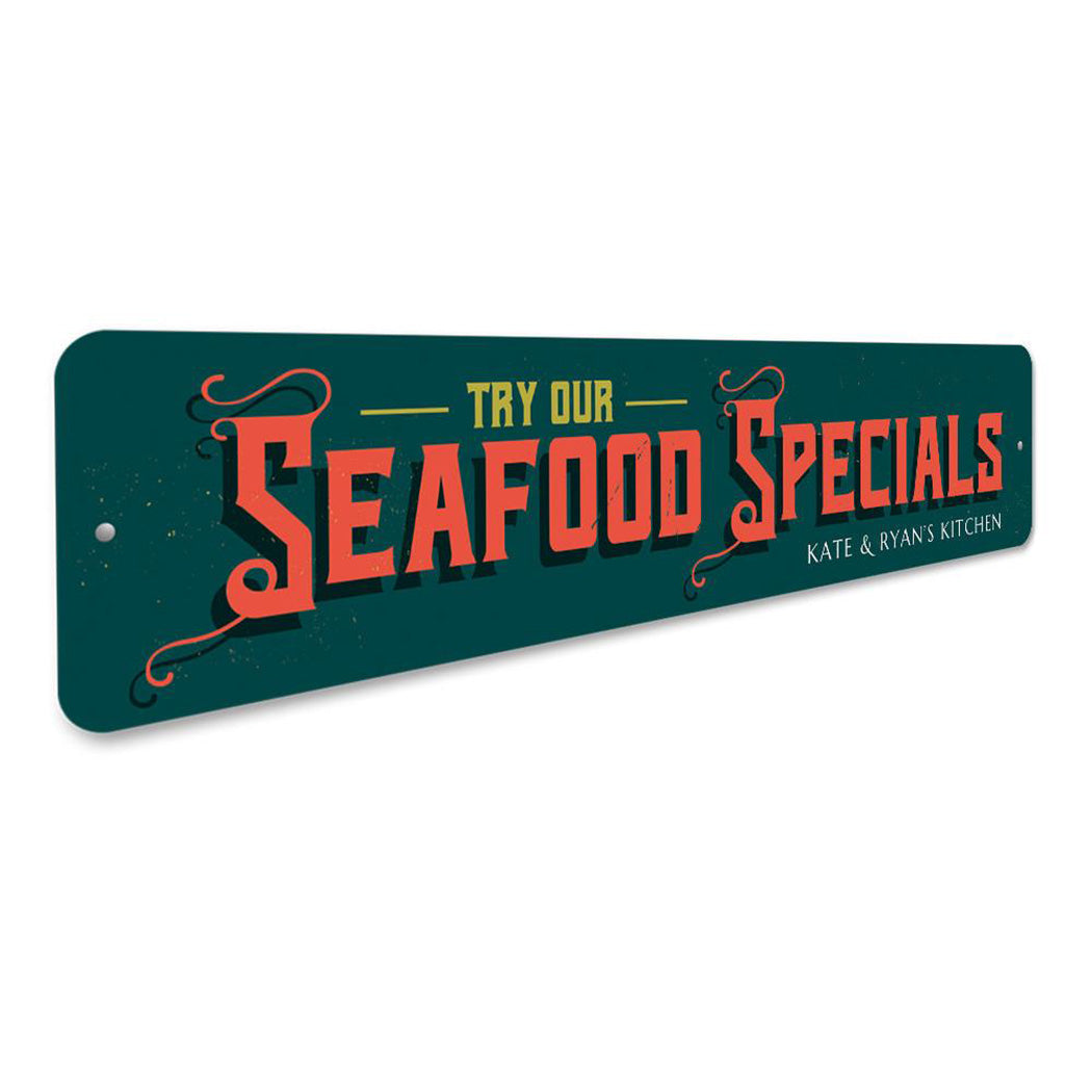 Seafood Specials Sign